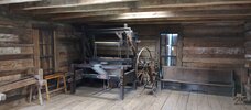 Morgan Cabin Interior Loom & Soinning Wheel.jpg